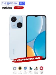 Itel A50c - 2GB RAM - 32GB Storage - PTA Approved - 12 Months Warranty - Blue - The Original Bro Mobiles - TOB33